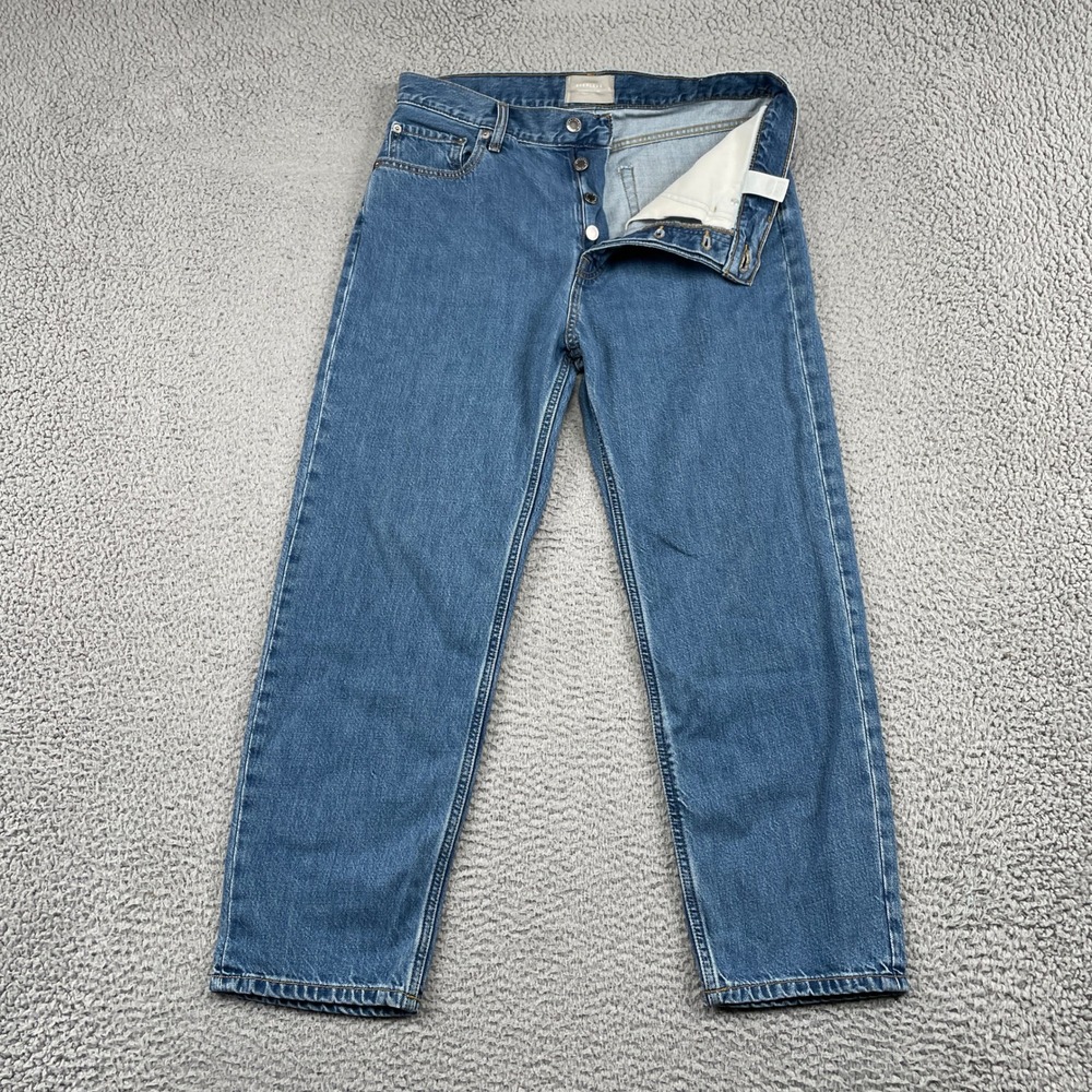 Everlane Jeans Women 28 Blue The Summer Slouch Jean Organic Cotton Relaxed Fit